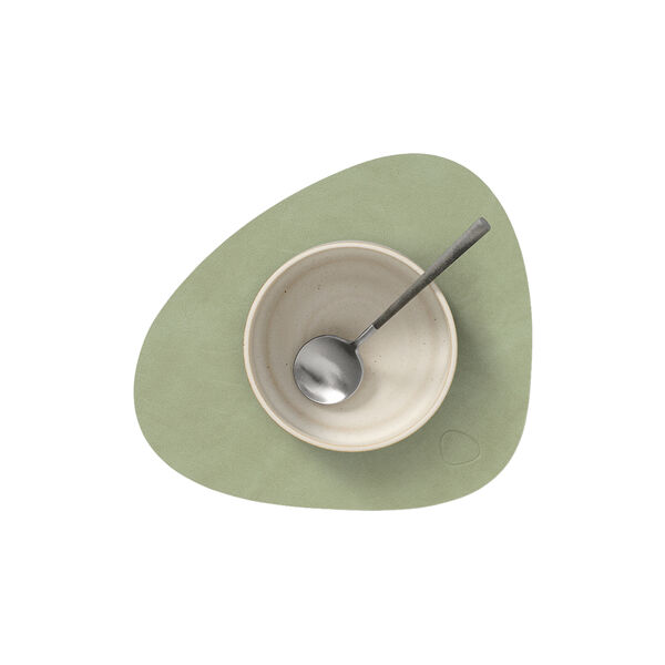 Nupo d&aelig;kkeserviet Curve S, olive green, LIND DNA