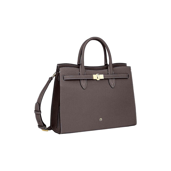 Farah Handbag L, acacia brown, Aigner