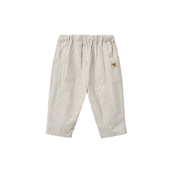 Trousers Arne, dark blue stripe, Wheat