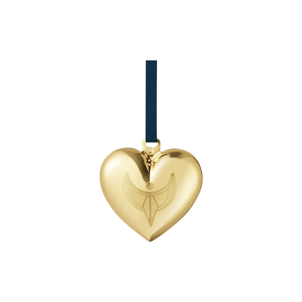 2024 Julehjerte, guld 2024 Julehjerte, guld, Georg Jensen