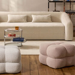 Ellie Stool, dusty pink, Westwing Collection