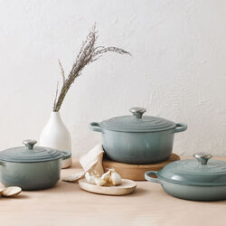 Signature rund gryde Ø 20 cm, sea salt, Le Creuset