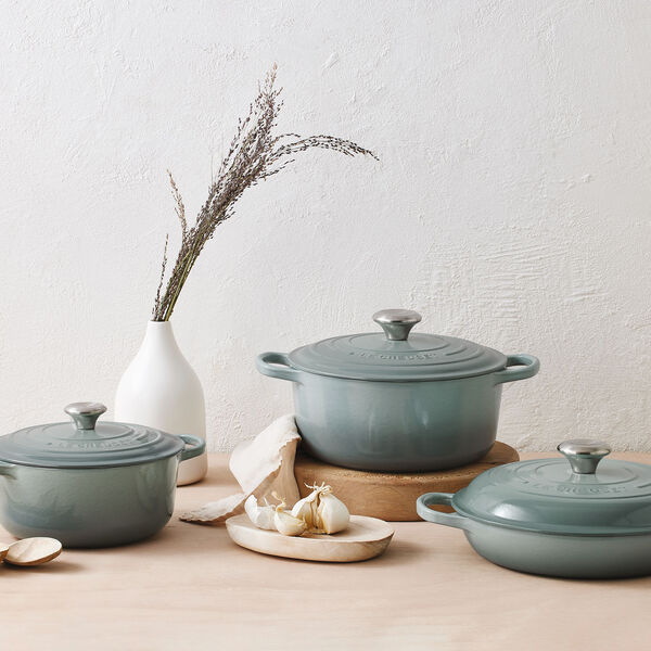 Signature rund gryde Ø 20 cm, sea salt Signature rund gryde Ø 20 cm, sea salt, Le Creuset