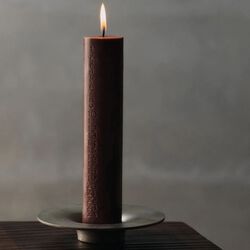 Soothe Block Candle Holder, aluminium, Ferm Living