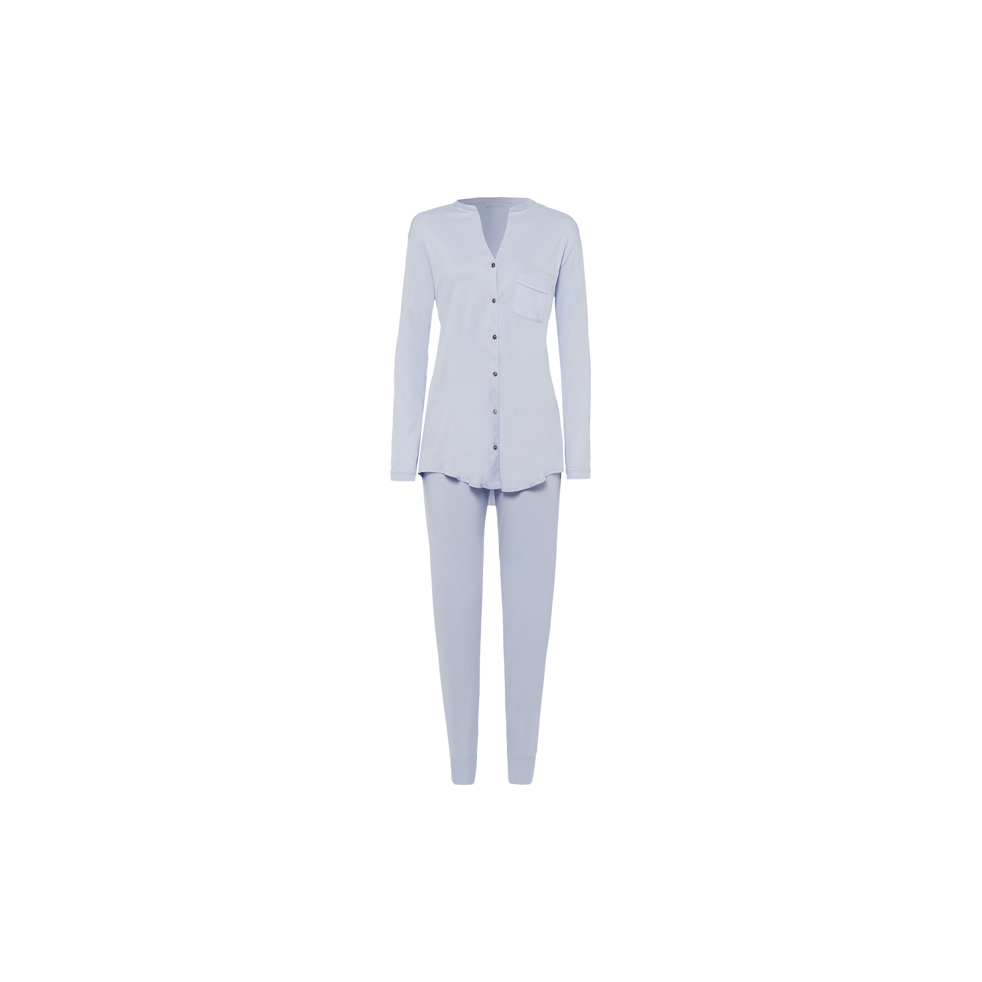 Kob Pure Essence LS Pajama blue glow HANRO