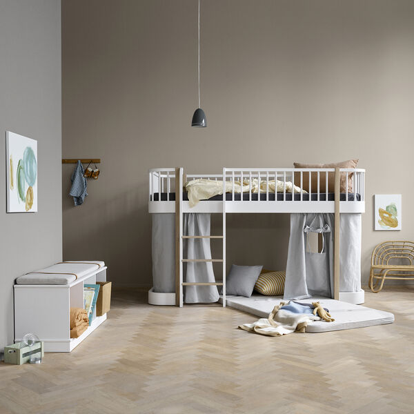 Legemadras til Wood Original halvhøj seng 90x200 cm, Oliver Furniture