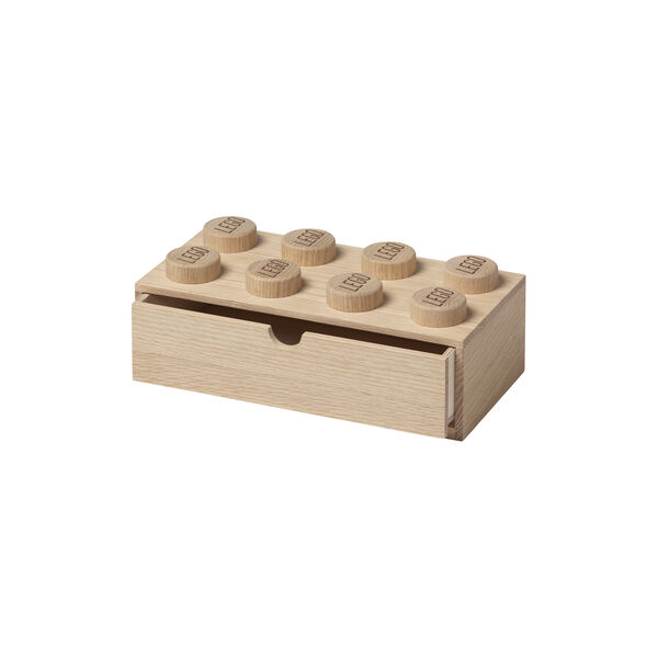 LEGO® 2x4 opbevaringskasse, sæbebehandlet eg LEGO® 2x4 opbevaringskasse, sæbebehandlet eg, Room Copenhagen