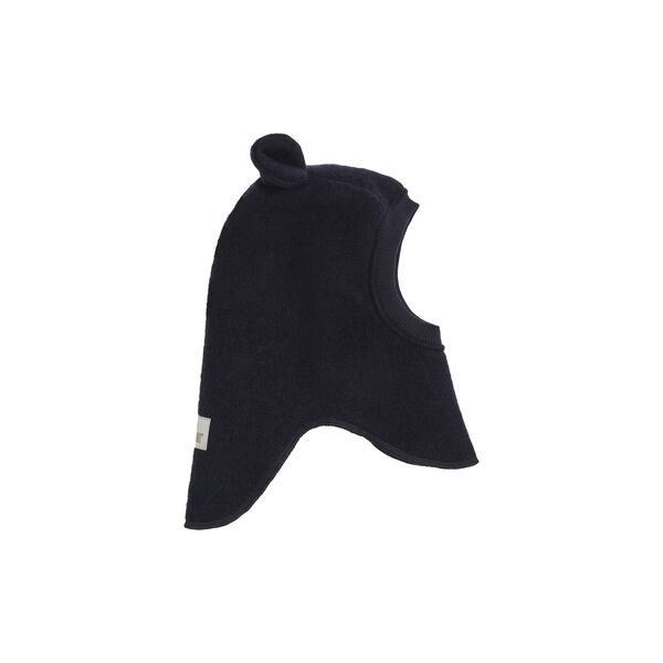 Balaclava Ears Wool, dark navy, HUTTEliHUT