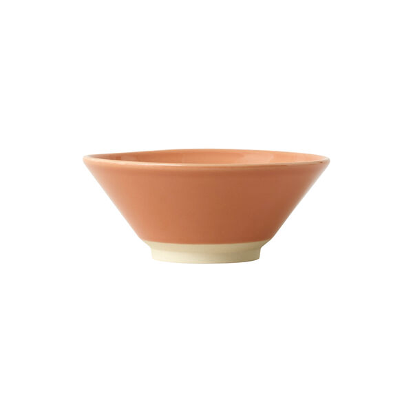 Memphis sk&aring;l &Oslash; 17 cm, terracotta, Stilleben
