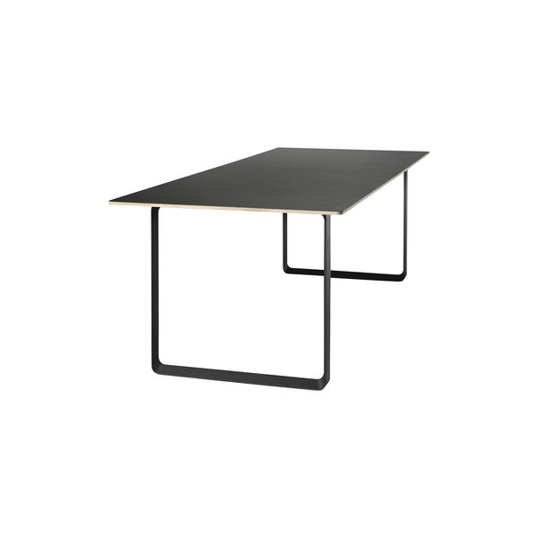 70/70 Table, black 70/70 Table, black, Muuto