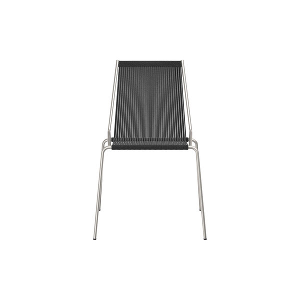 Noel Chair, steel/black linen Noel Chair, steel/black linen, Thorup Copenhagen
