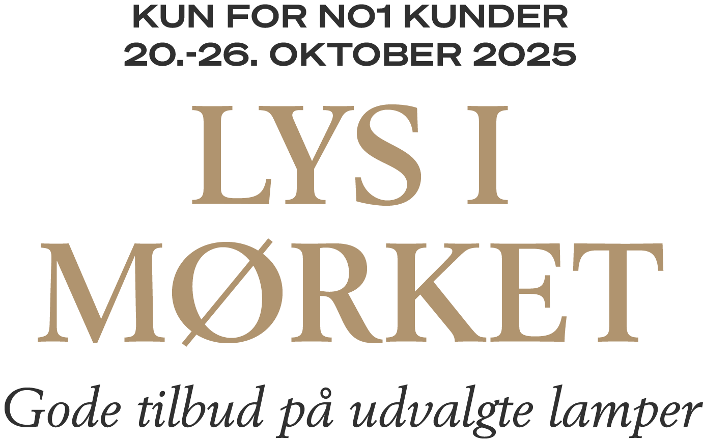 Lys i mørket | Shop lamper på tilbud