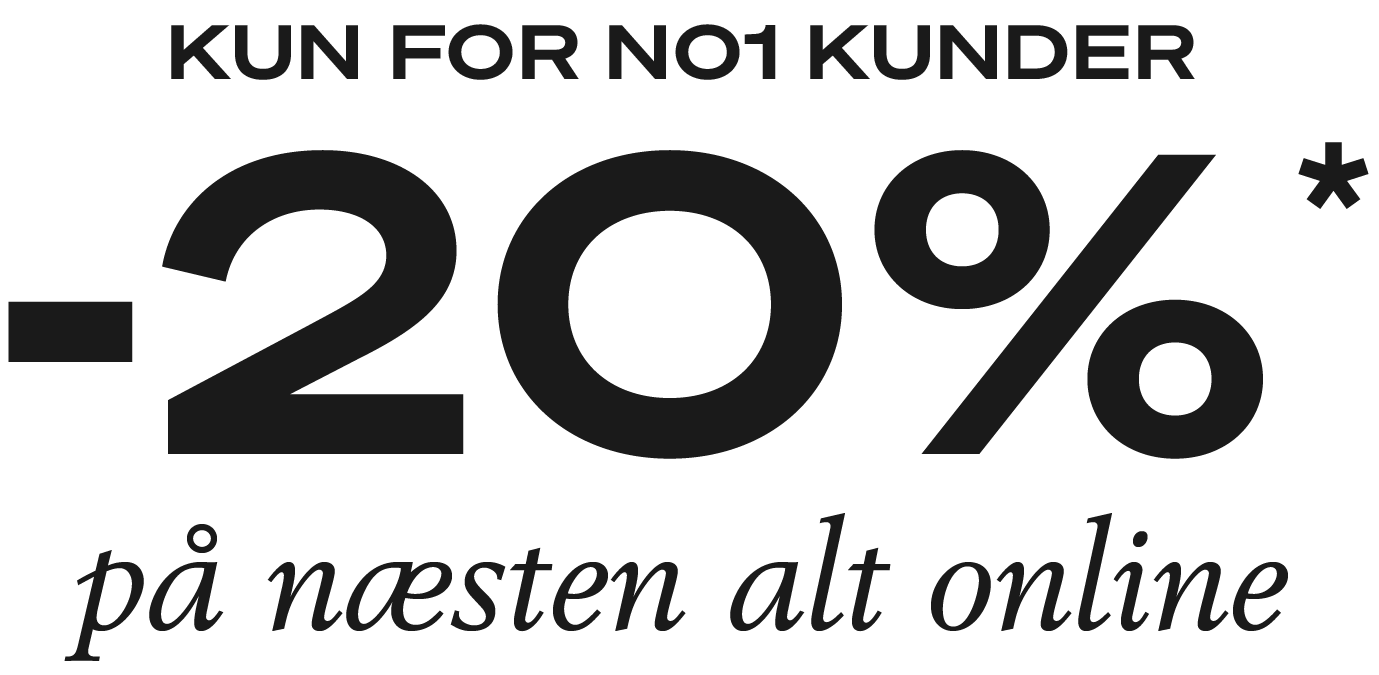 20%* kun i dag