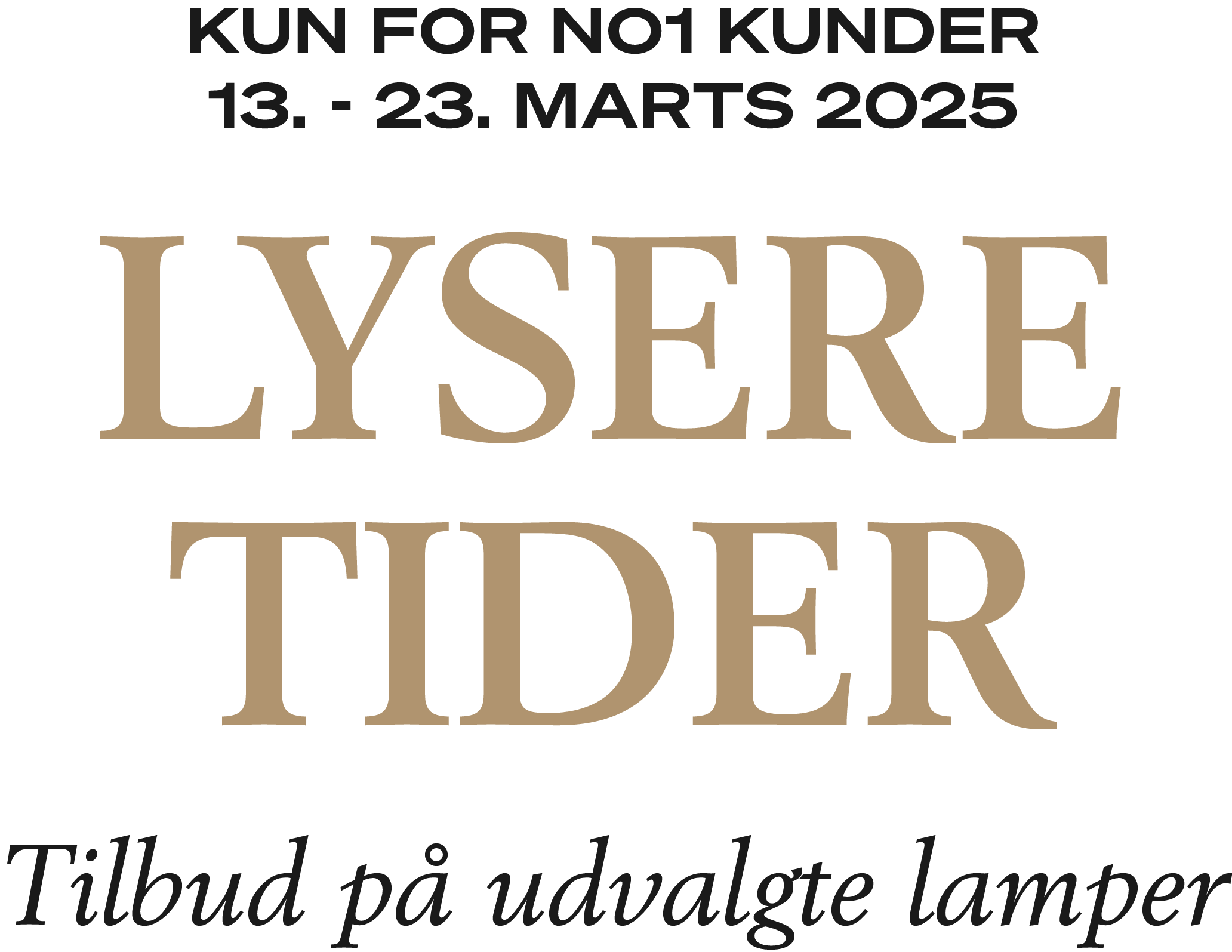 Shop lamper på tilbud
