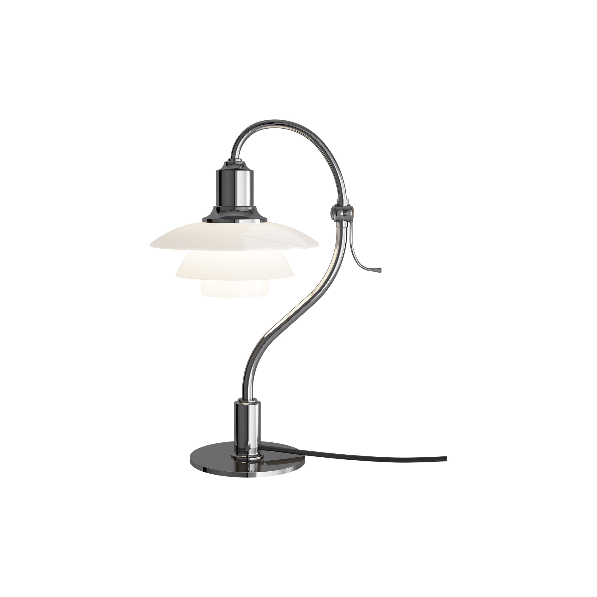 Louis Poulsen - PH 2/2 Question Mark Chrome bordlampe