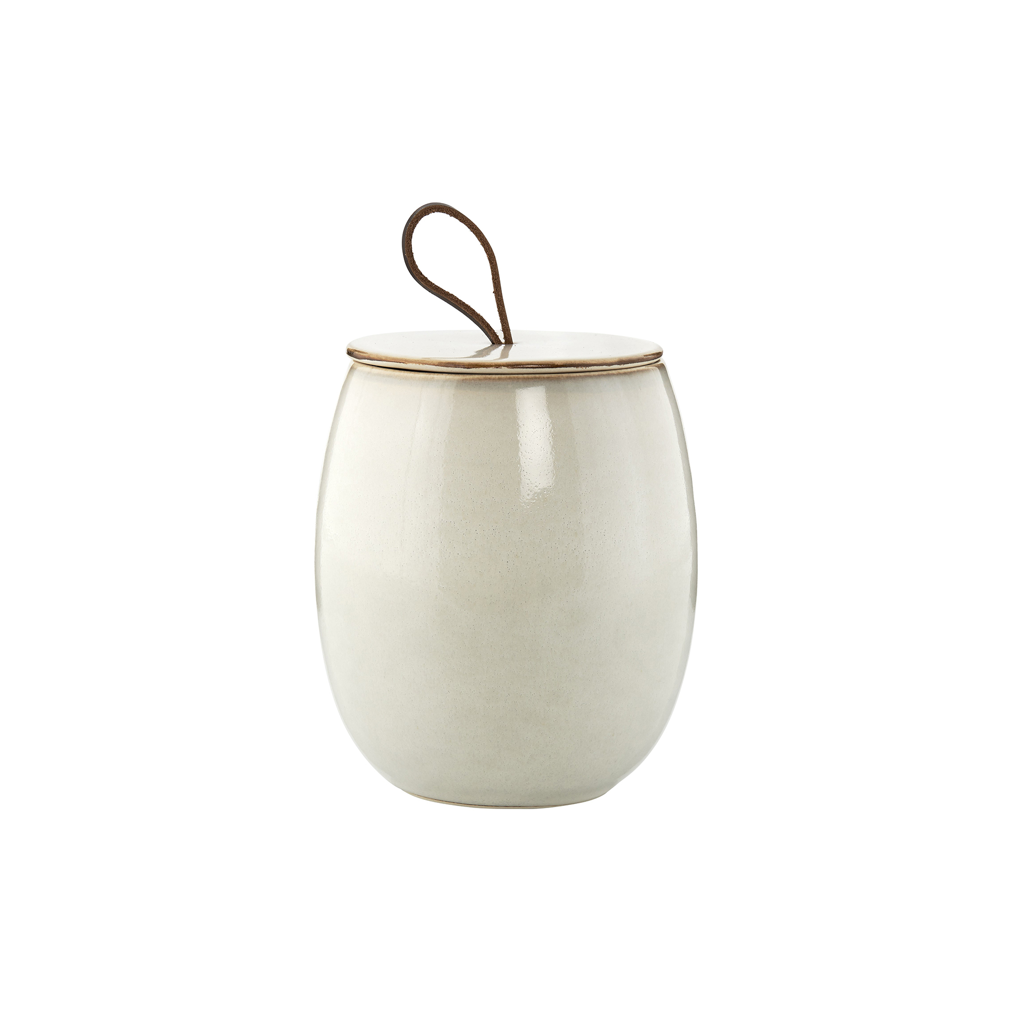 Lene Bjerre - Amera krukke, beige - H16 cm