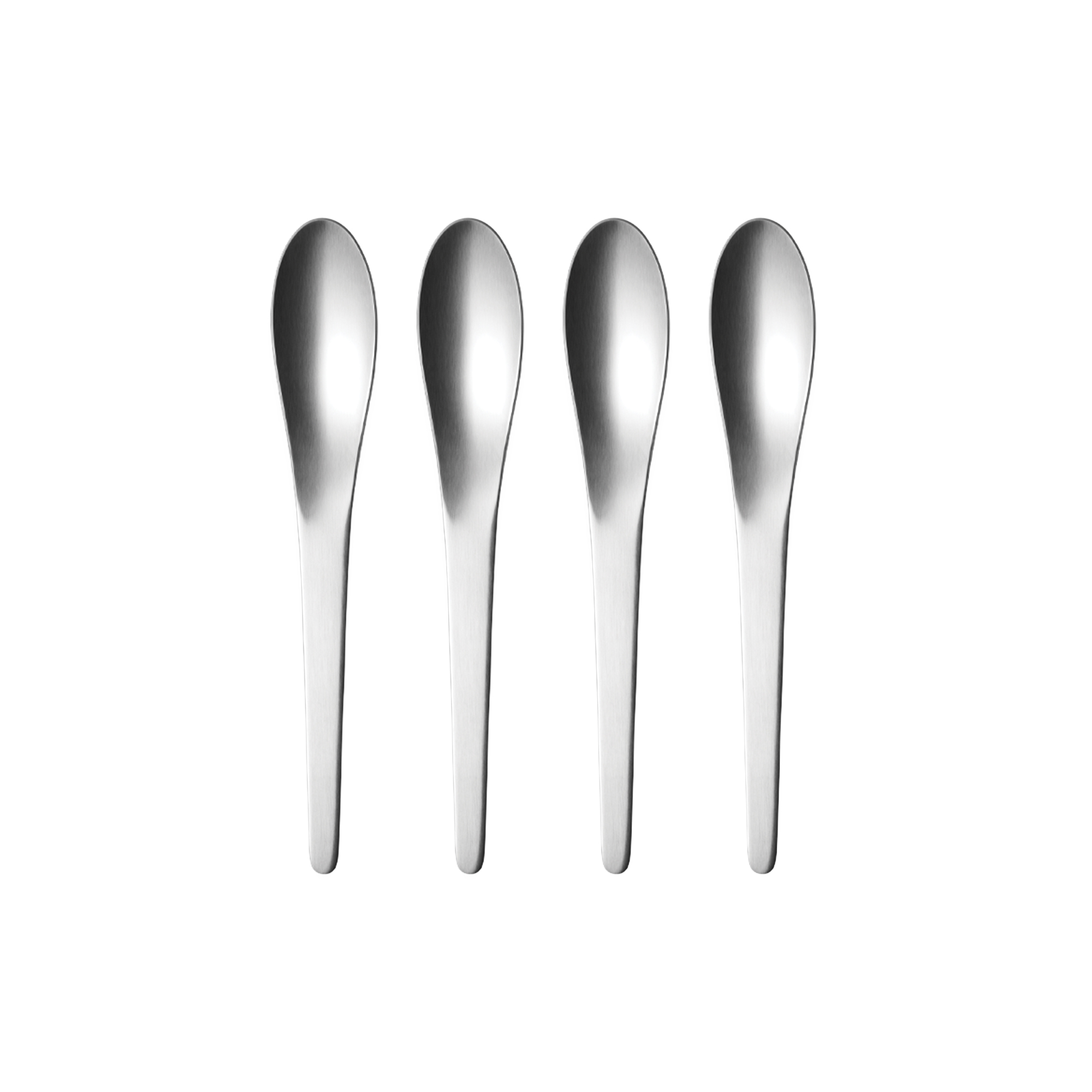 Georg Jensen - Arne Jacobsen teske stor 4 stk.