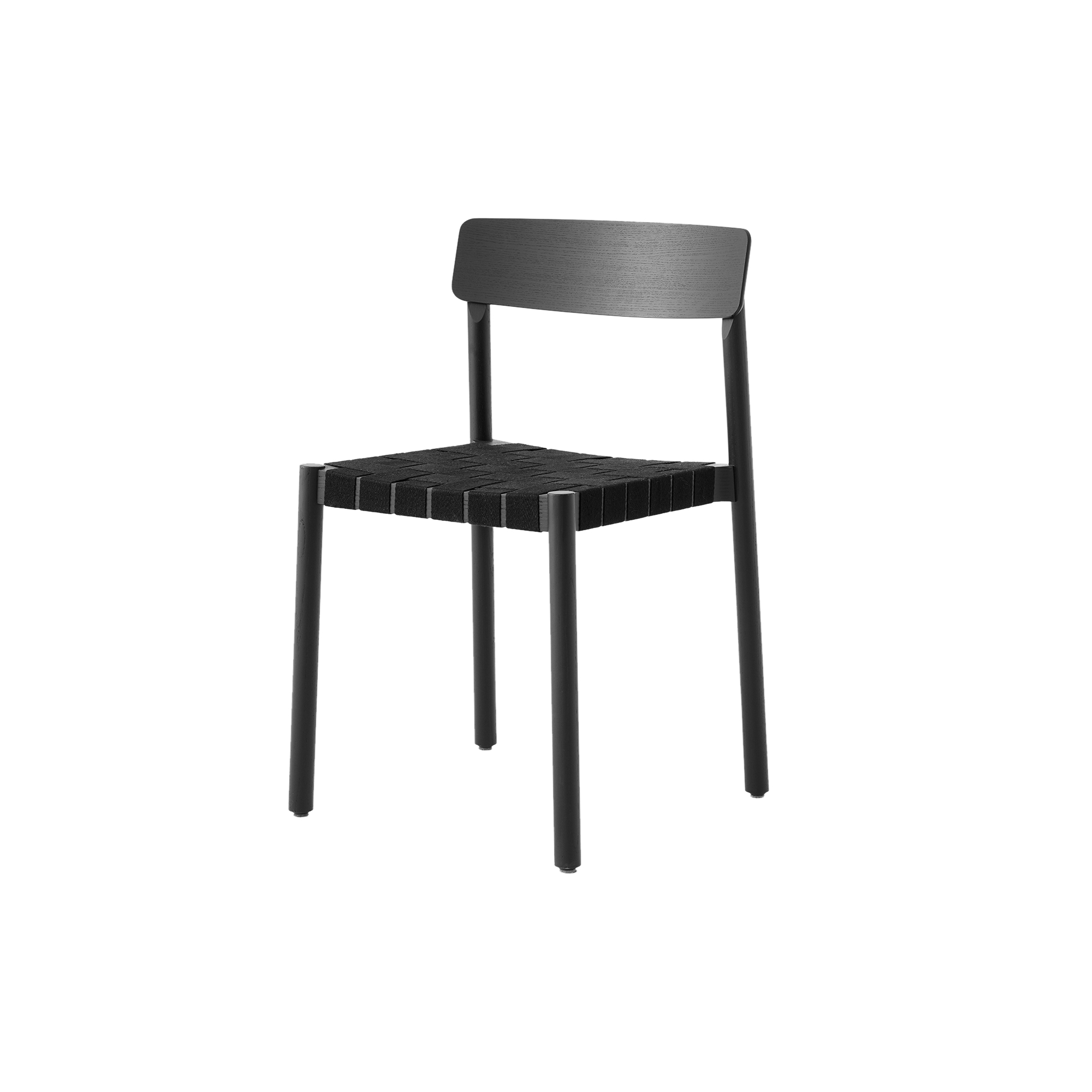 &Tradition - Betty TK1 spisebordsstol, black/black - H: 77 x B: 51 x D: 48 cm.