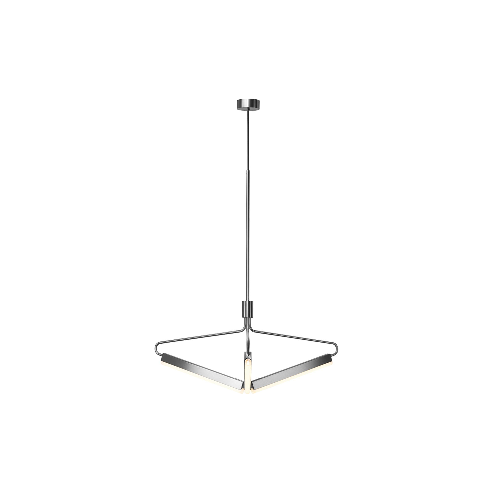 Rubn - Angel 3 500 Wide Chandelier, steel