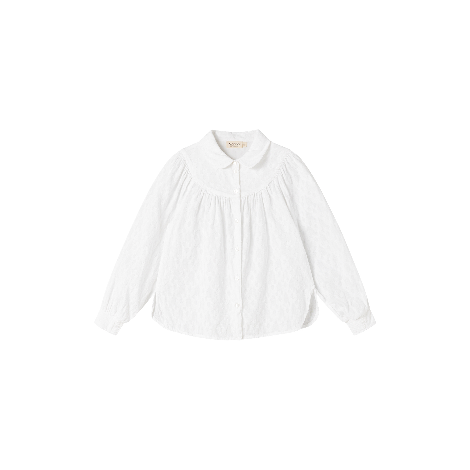 MarMar Copenhagen - Trissa Shirt/Blouse, white - Str. 5Y-110