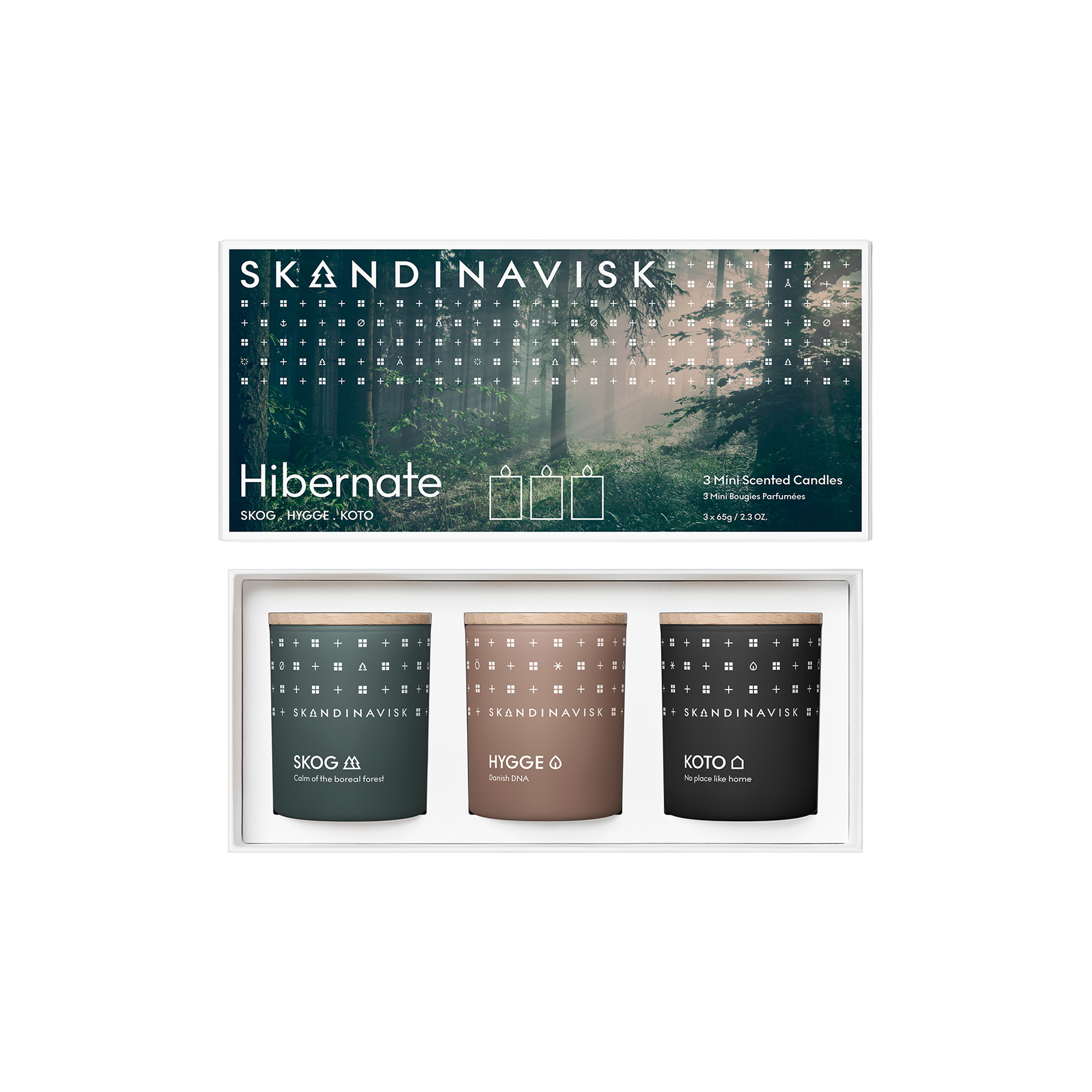 Skandinavisk - HYBERNATE Mini Candles Giftset