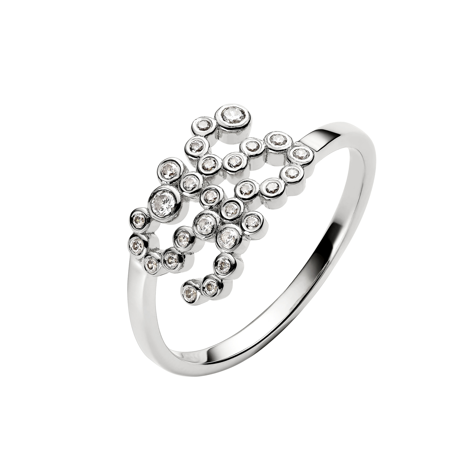 Maria Black - SIS Collet ring, sølv - 54