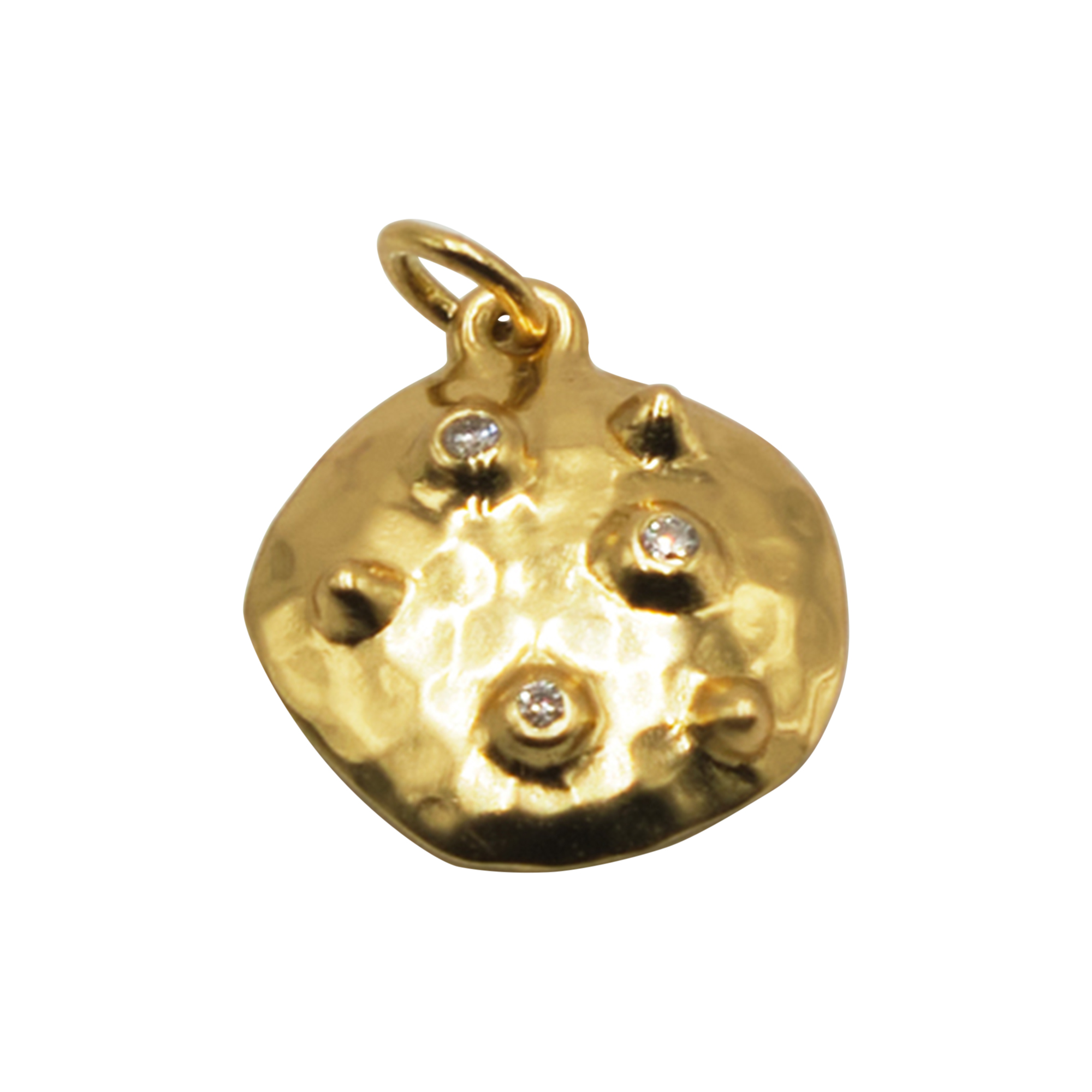Stone Copenhagen - Full Moon Pendant, gold