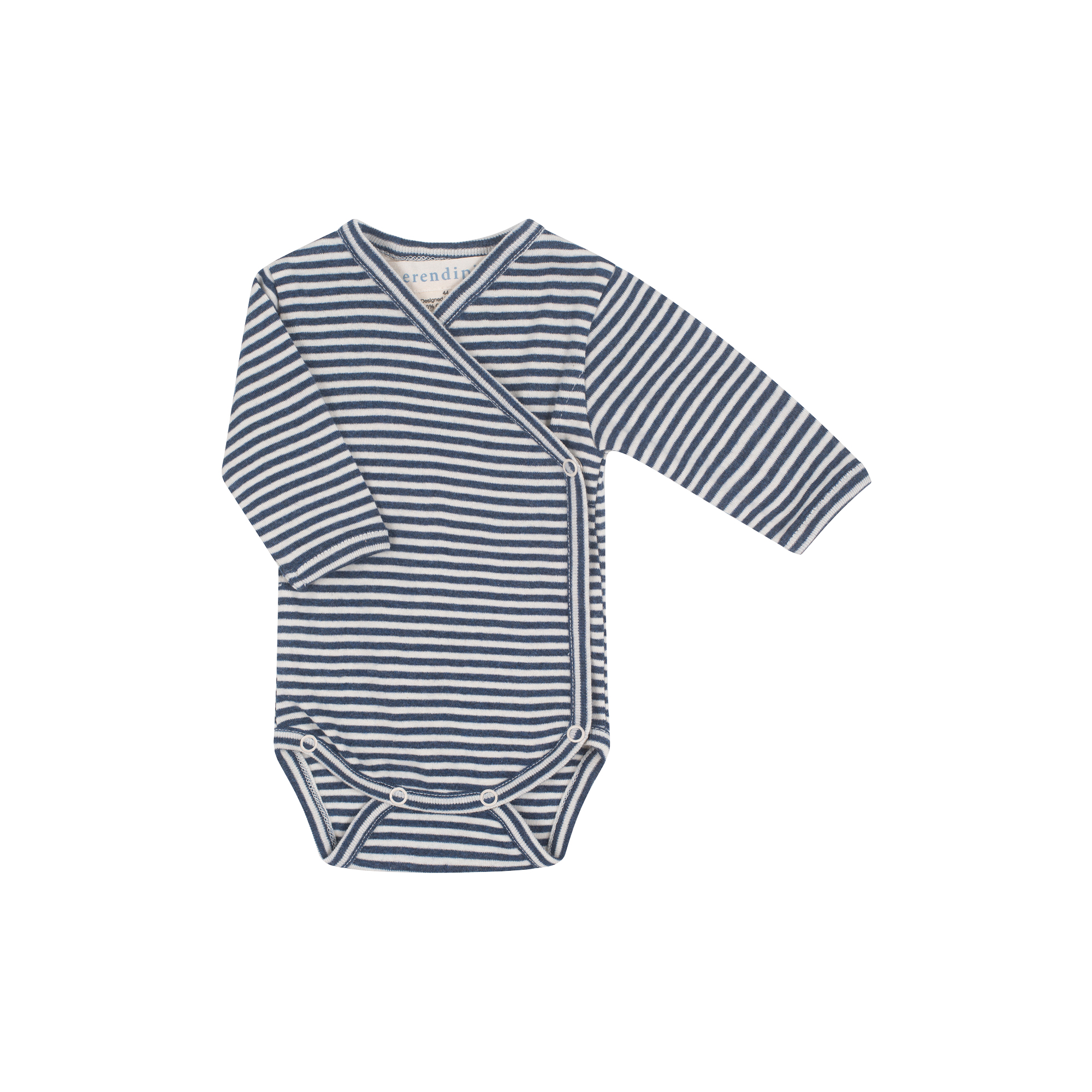 Serendipity - Newborn Wrap Body, navy/offwhite - Str. 56
