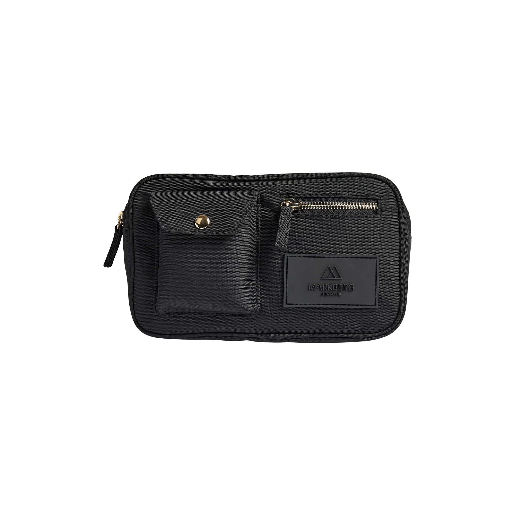 Markberg - DarlaMBG Bum Bag, monochrome black w/gold - 23 cm.
