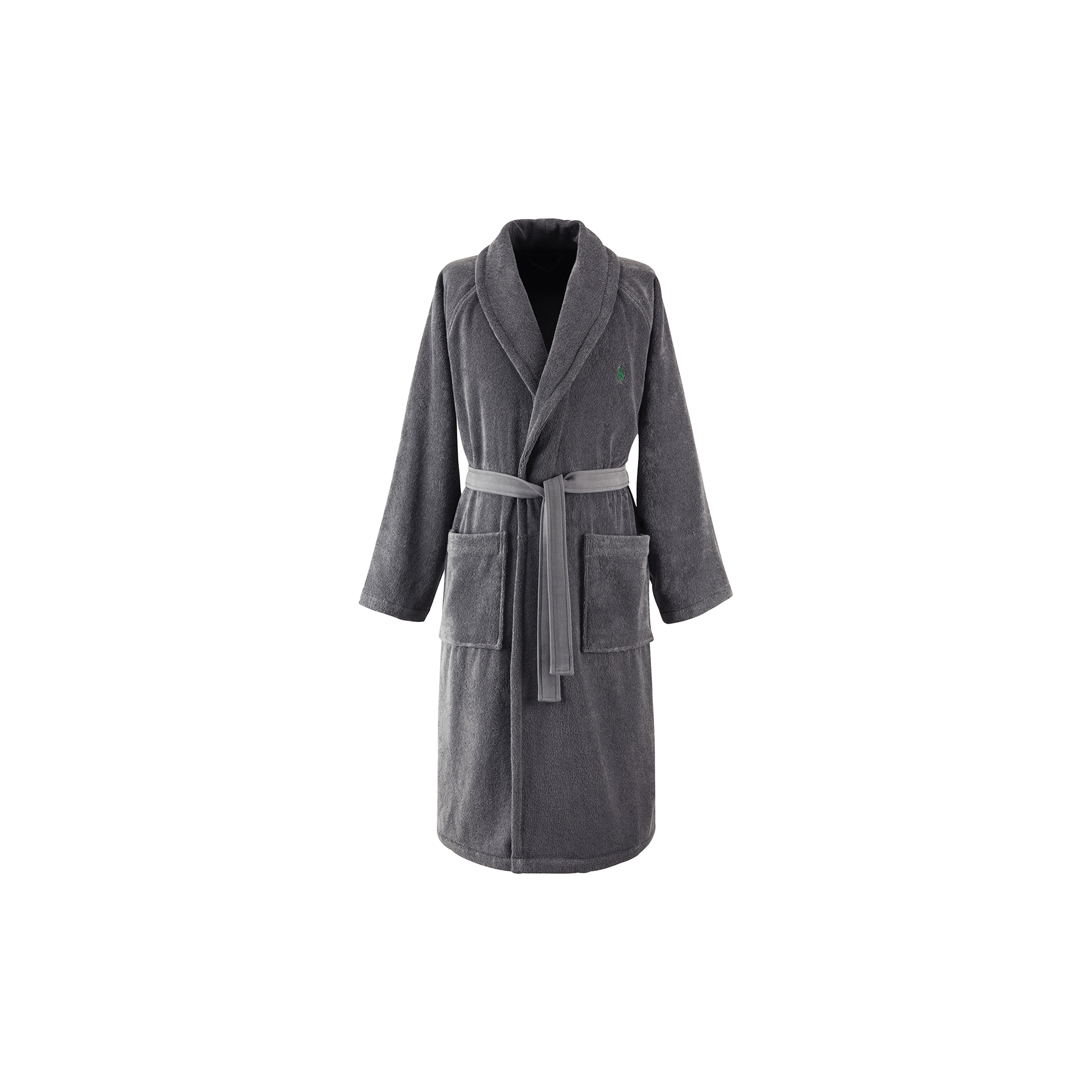 Ralph Lauren Home - Polo Player Bathrobe, barclay heather - Str. M