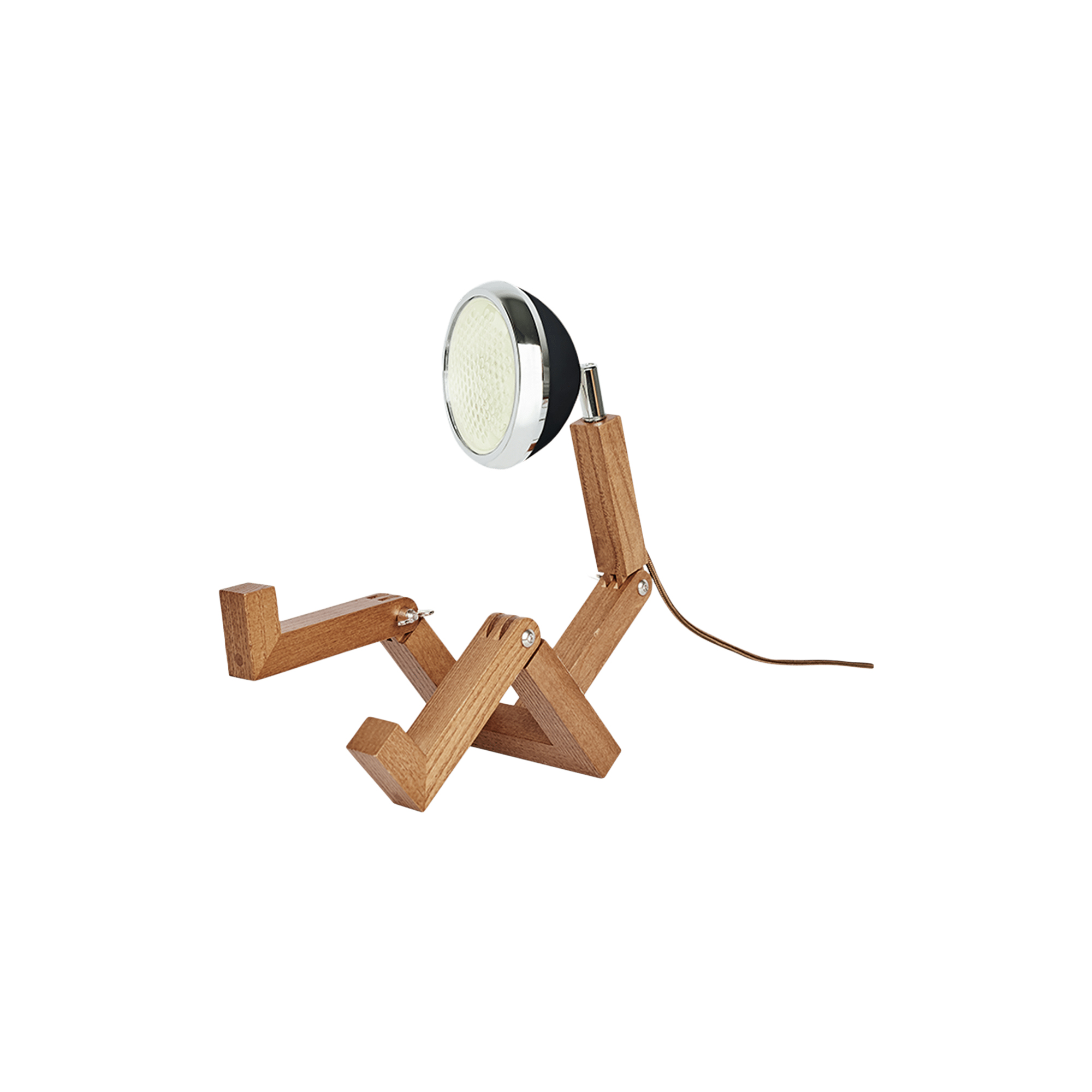Mr. Wattson - Mini Wattson Table Lamp, fashion black