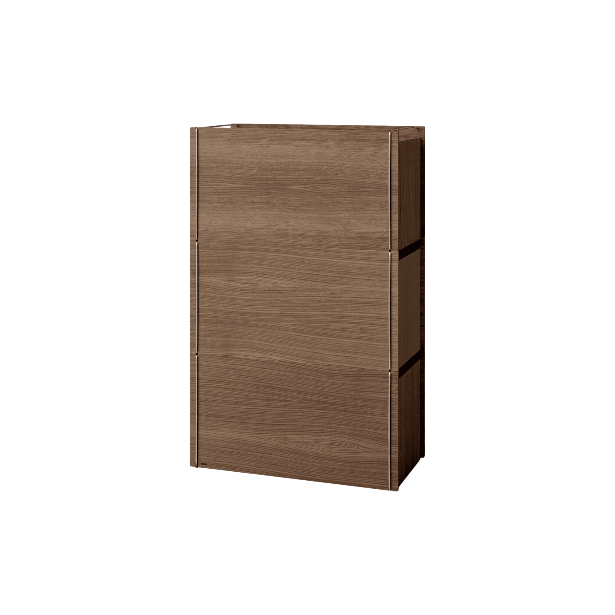 MOEBE - Storage Tower | Tall | Smoked Oak/Stainless Steel | Opbevaringskassesæt - Tall1