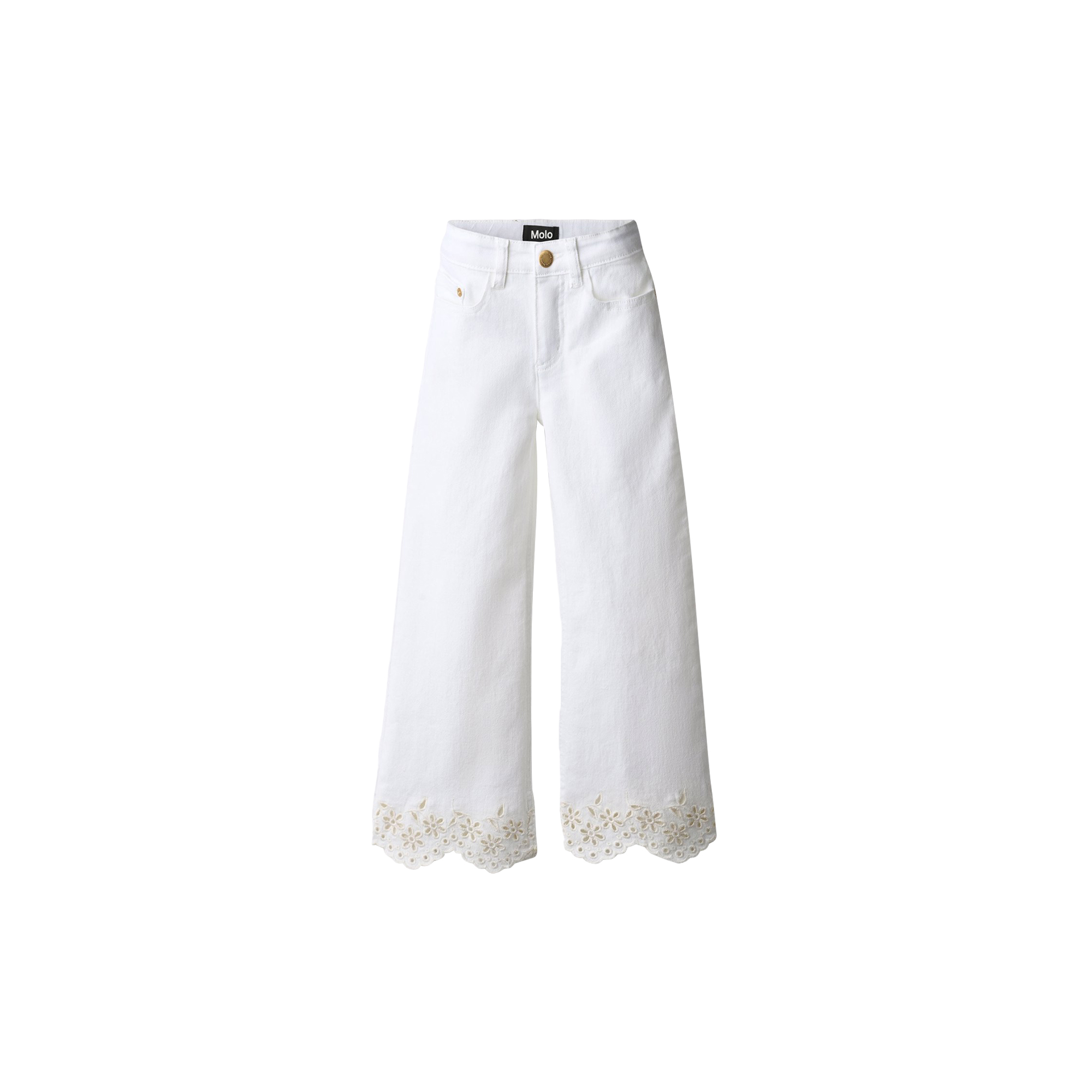 Molo - Ava bukser, whitest - Str. 128