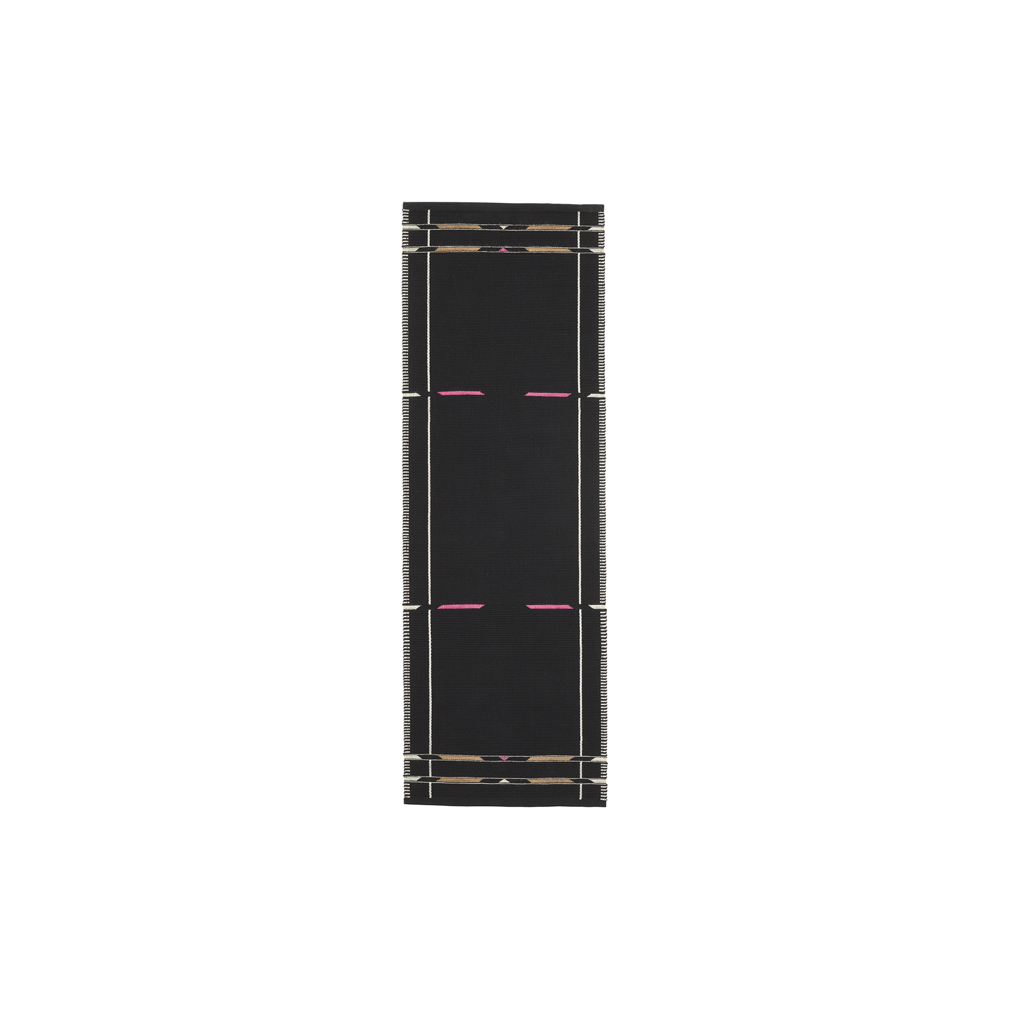 NORDICMODERN - Løber VK-9, sort - 80x240 cm