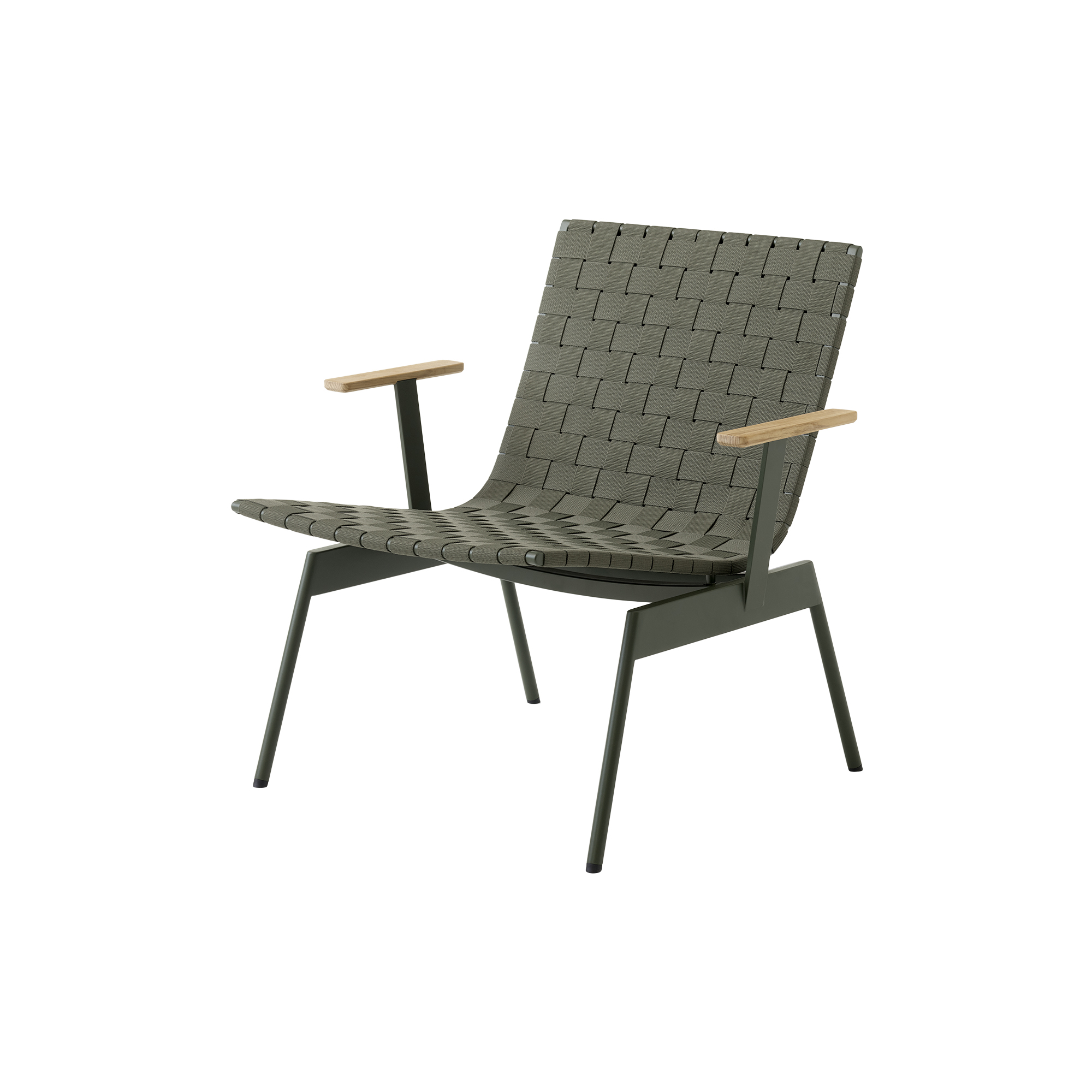 &Tradition - Ville AV45 Outdoor Lounge Chair, bronze green