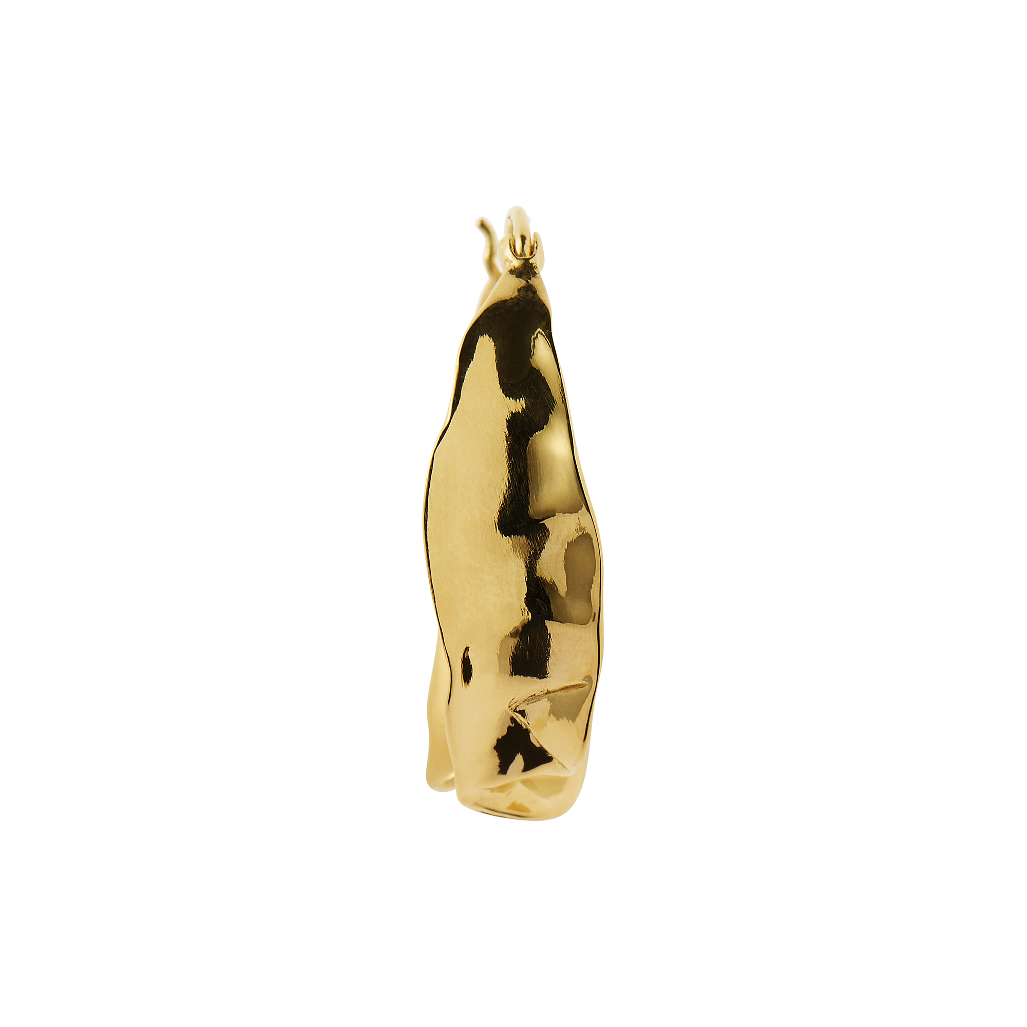Stine A Jewelry - Liquid Creol Single, gold