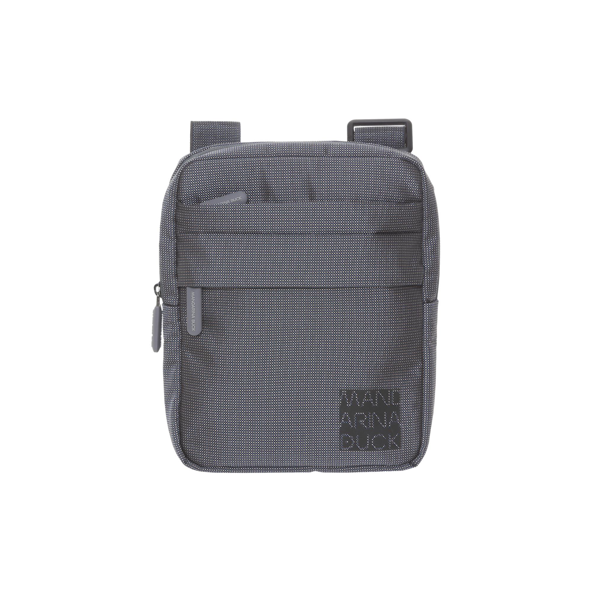 Mandarina Duck - District Crossbody Bag, steel - H: 25,5 x B: 20 x D: 5 cm.