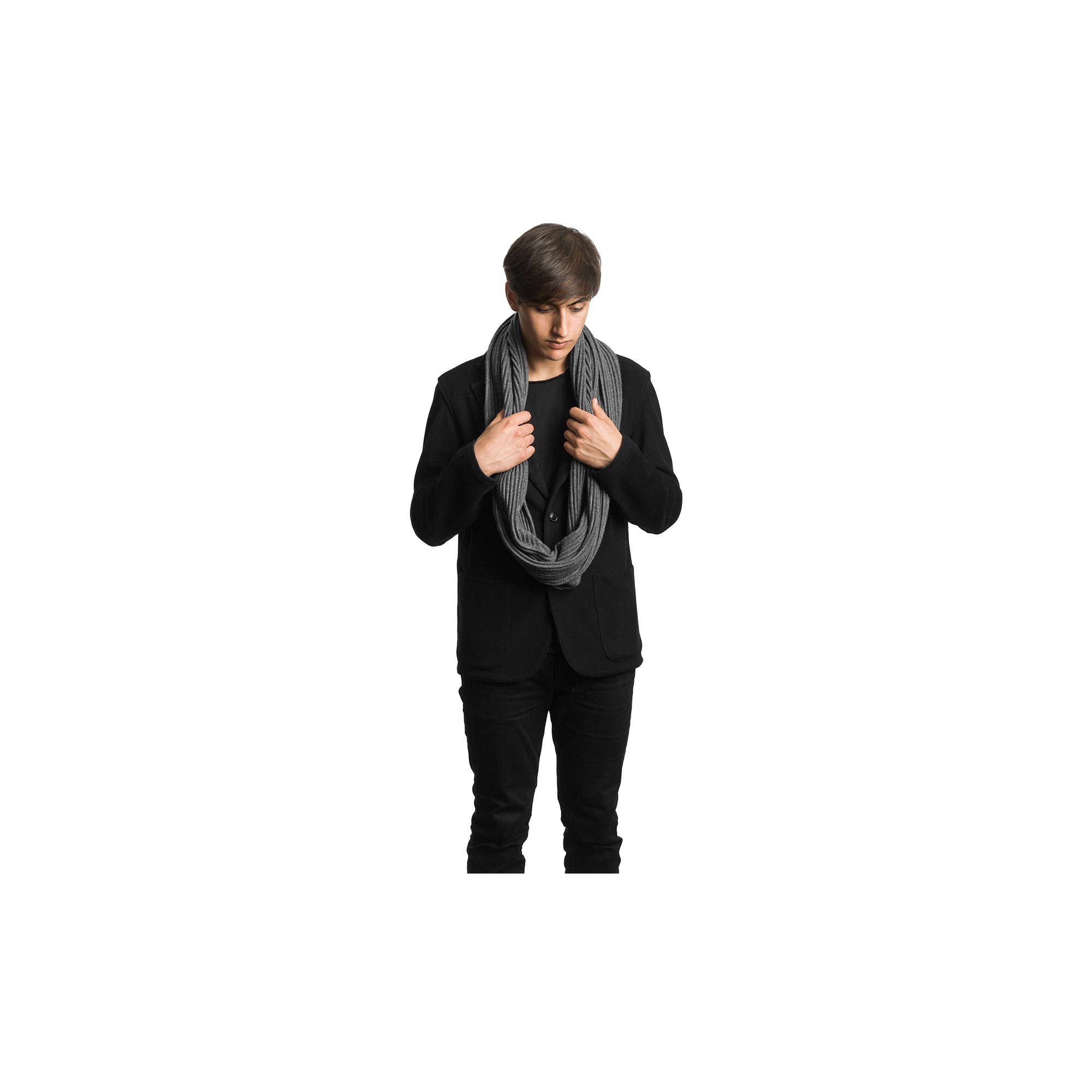 Design House Stockholm - Pleece Snood, dark grey