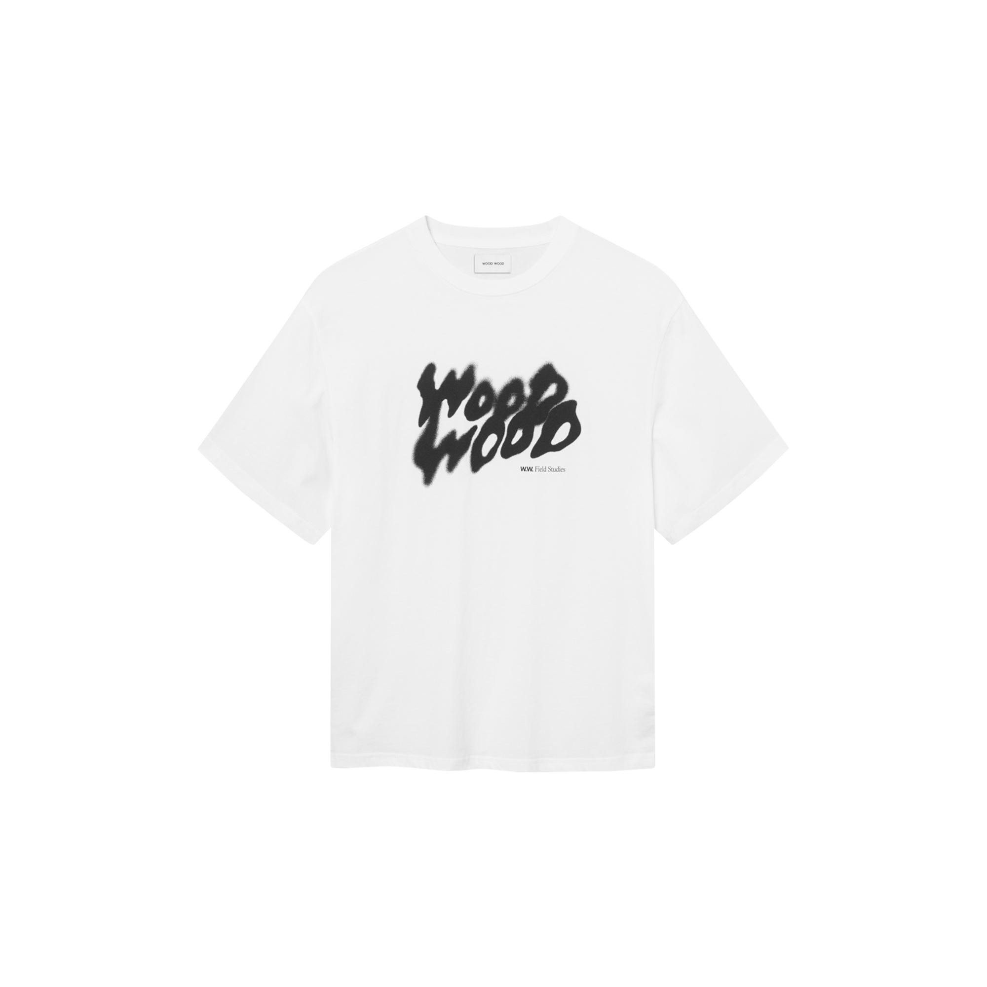 Wood Wood - WWBobby cloud tee, bright white - Str. L