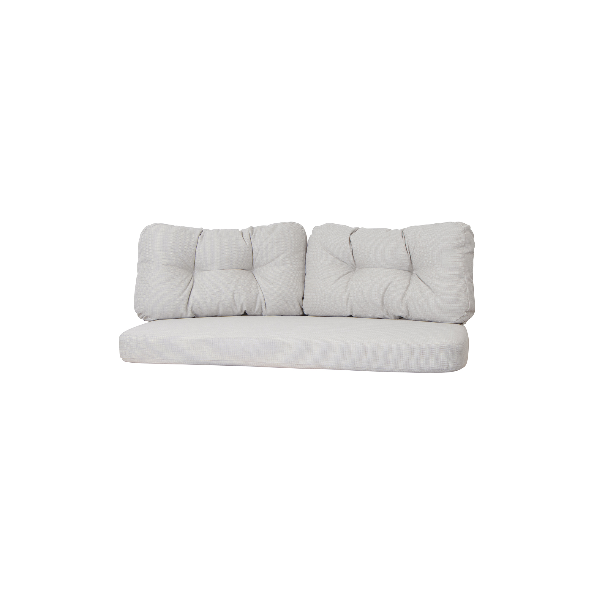 Cane-line - Ocean large 2-pers. sofa hyndesæt, white grey