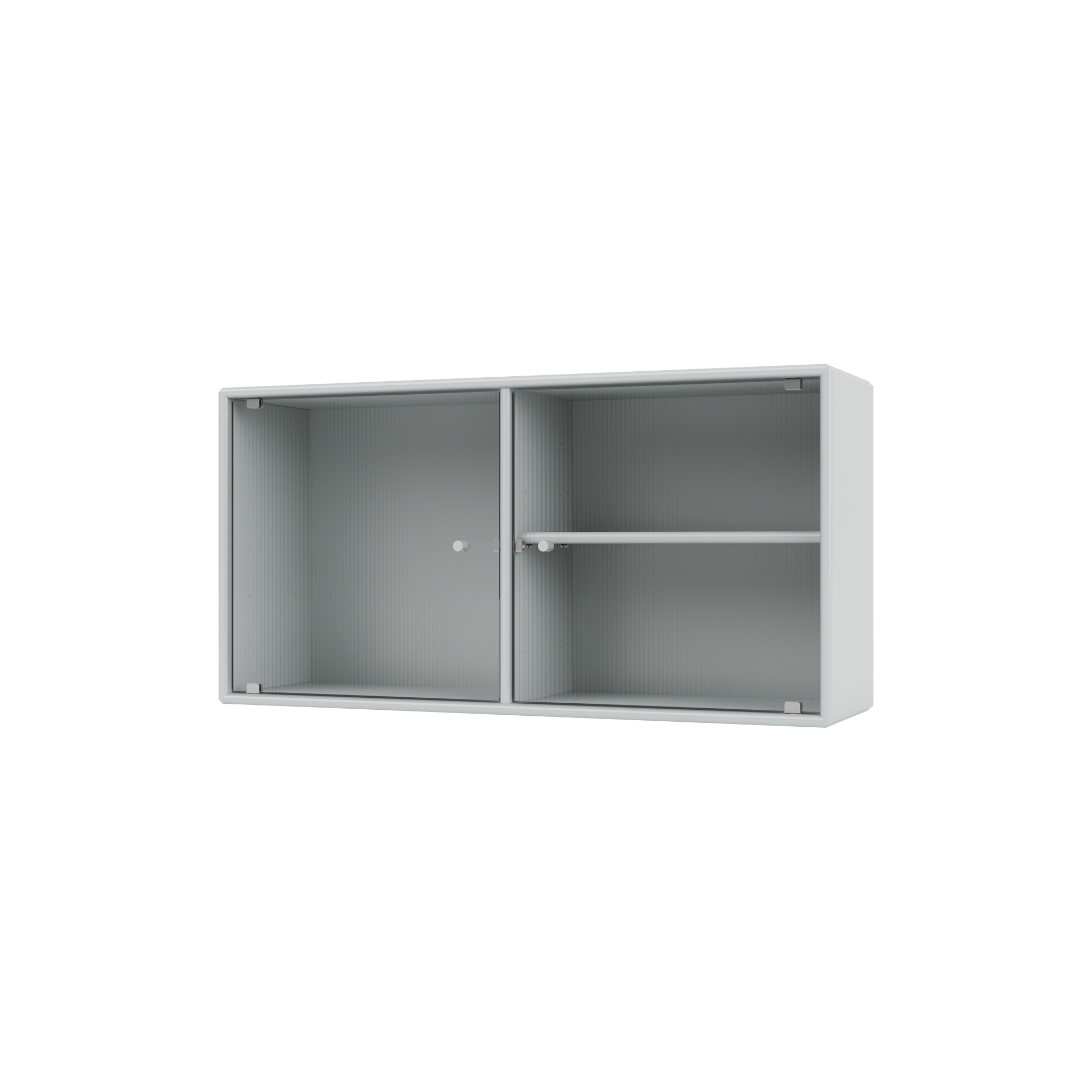 Montana Furniture - RIPPLE I vitrineskab, 156 oyster