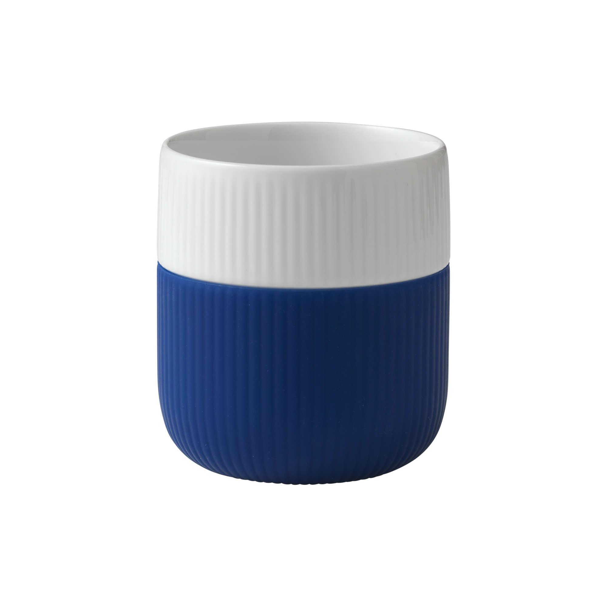 Royal Copenhagen - Riflet Contrast krus 35 cl, mega blå