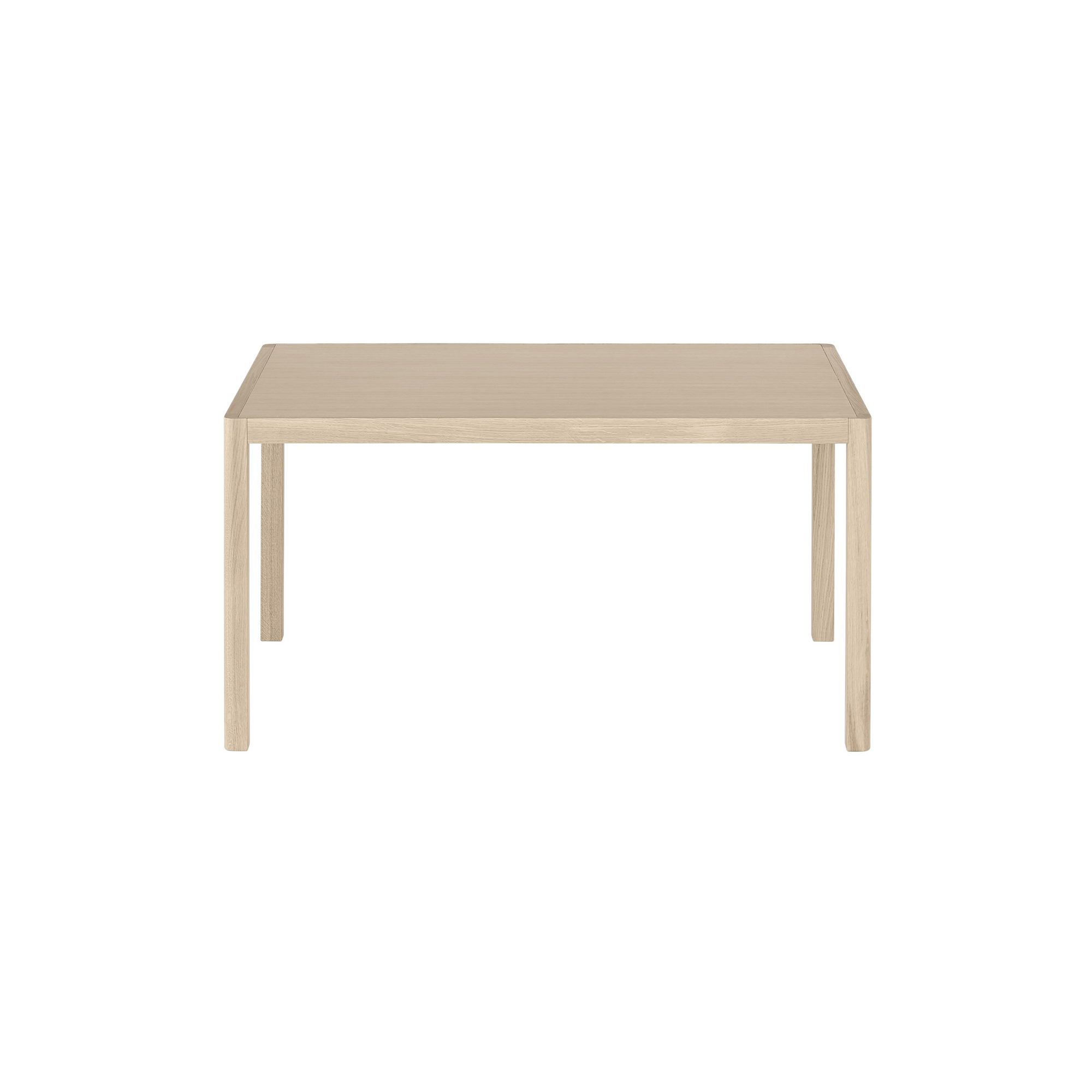 Muuto - Workshop Table, oak veneer/oak, Outline - 140x92 cm