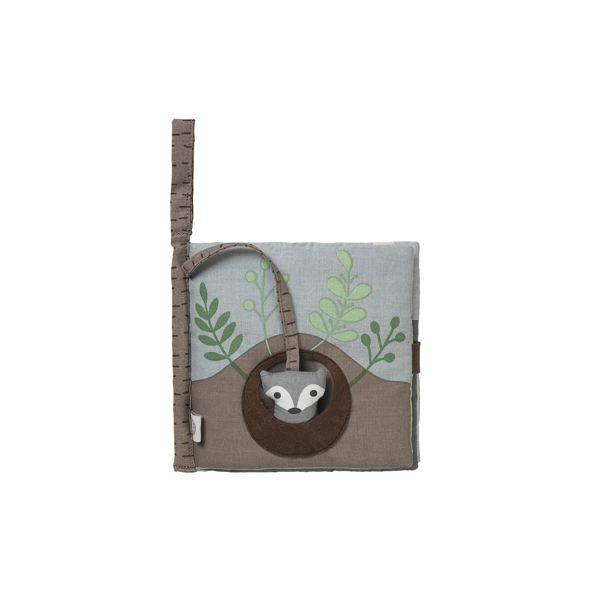 Franck & Fischer - Ræv stofbog - find mor - 14x14 cm.