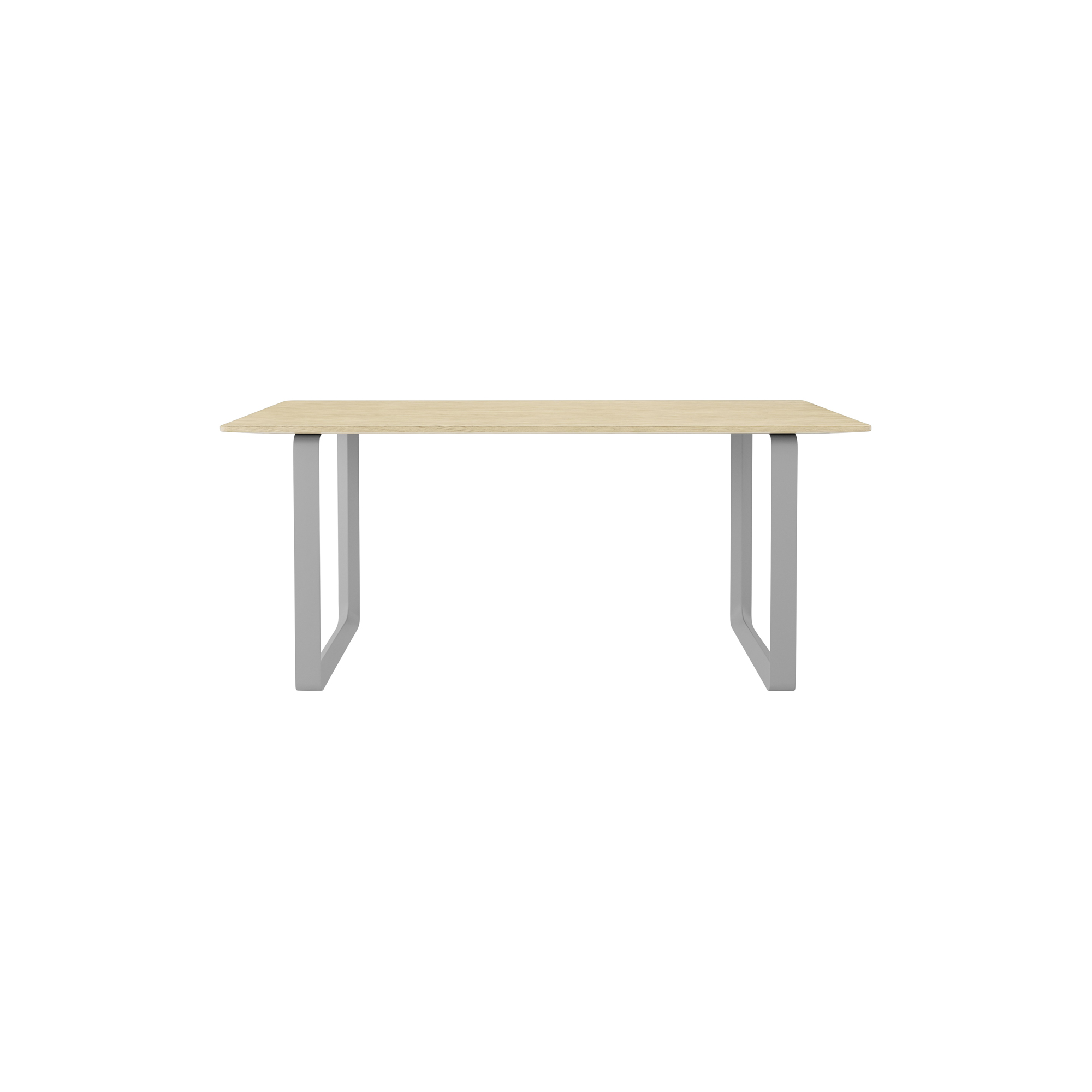 Muuto - 70/70 Table, solid oak/grey - 170x85 cm