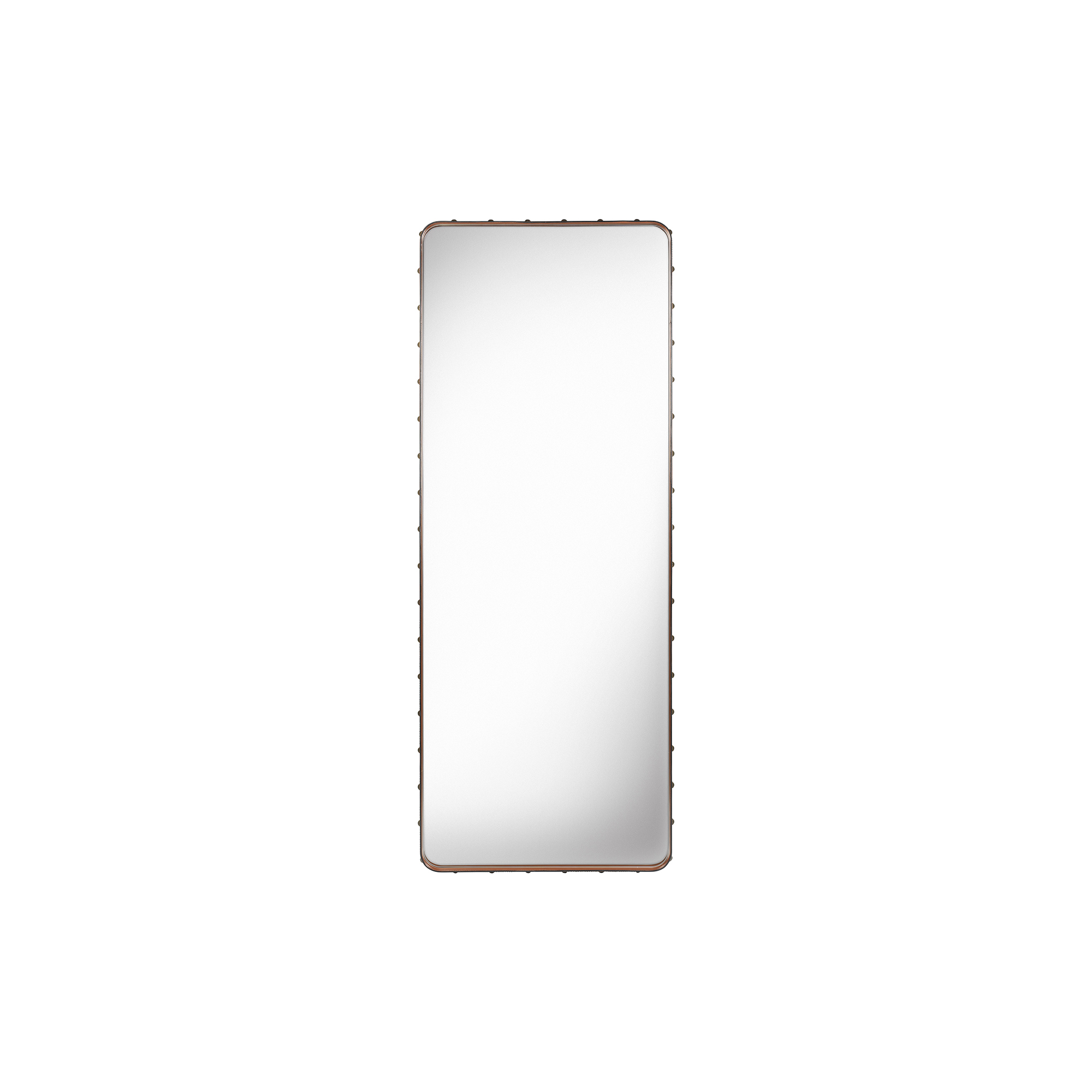 GUBI - Adnet Rectangular Wall Mirror, tan - 70x180 cm