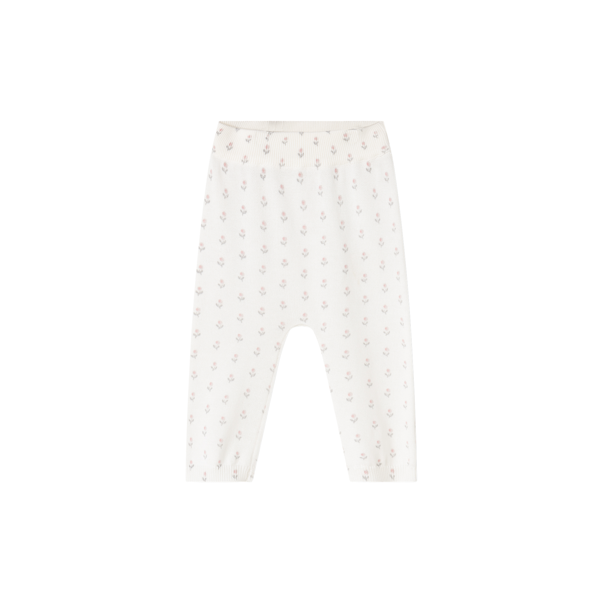 MarMar Copenhagen - Pira Knitted Pants, flower stripe - Str. 2M-56