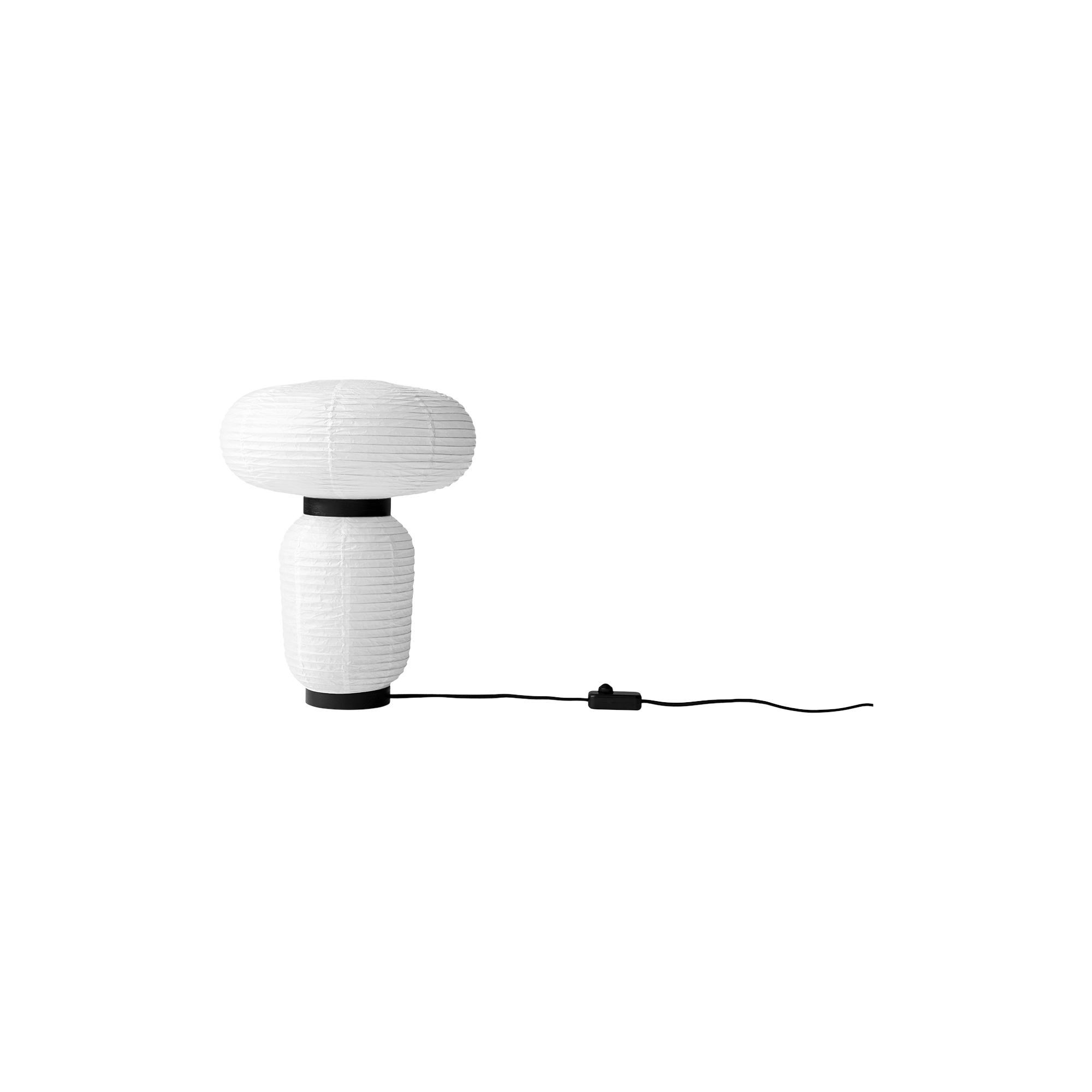 &Tradition - Formakami JH18 bordlampe, ivory white - H: 50 x Ø 38 cm.