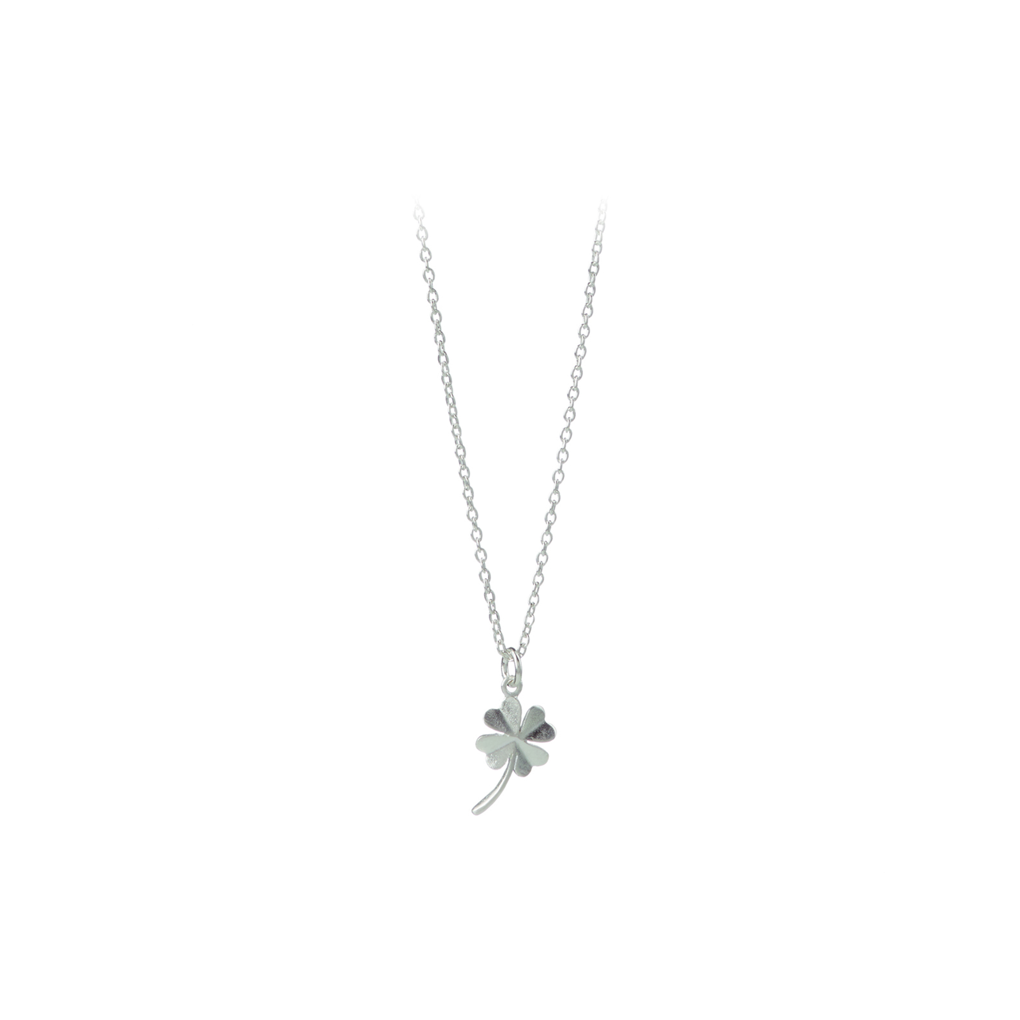 Pernille Corydon Jewellery - Clover halskæde, sølv - L: 40-48 cm.