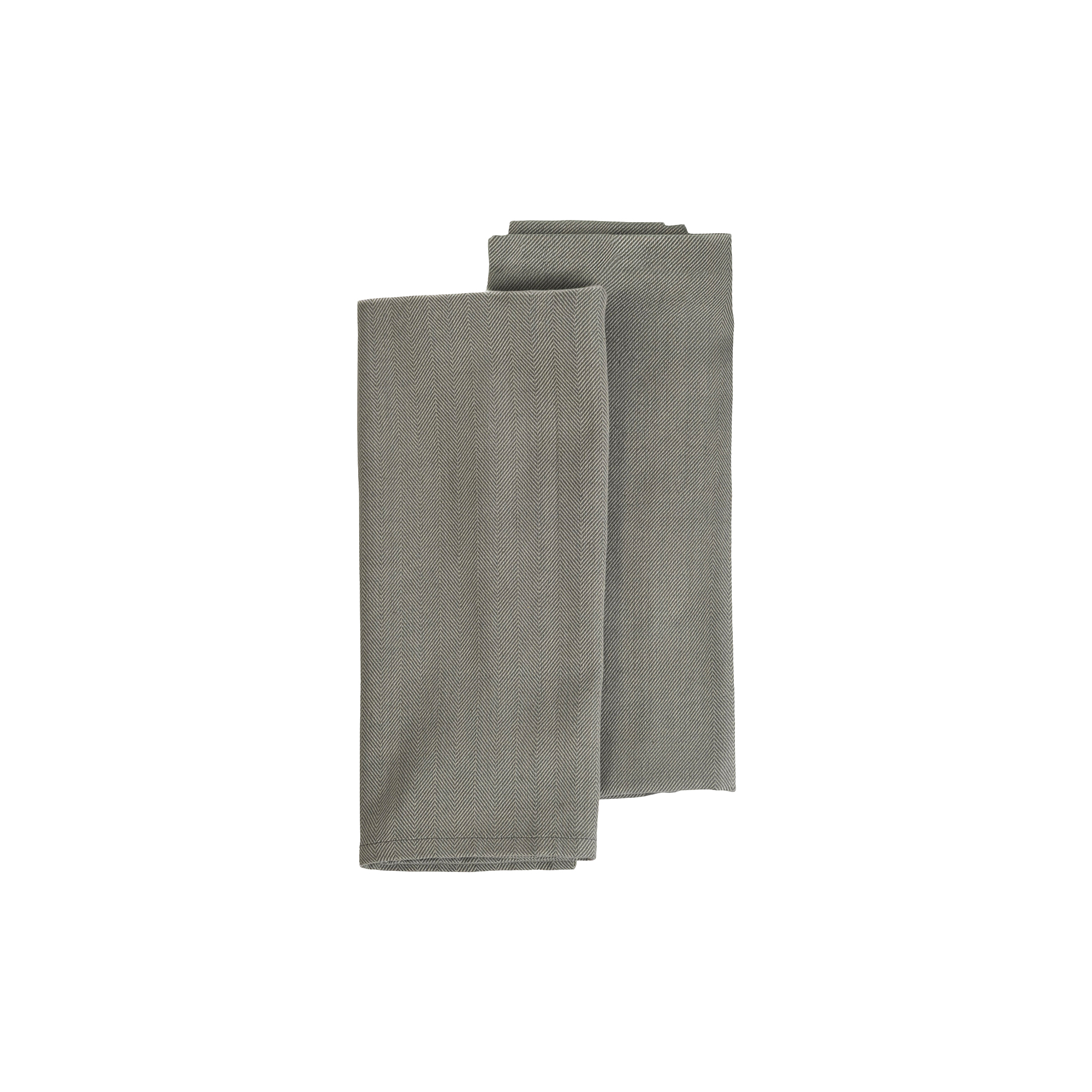EKTA Living - Napkin Herringbone twill 2 stk., grey